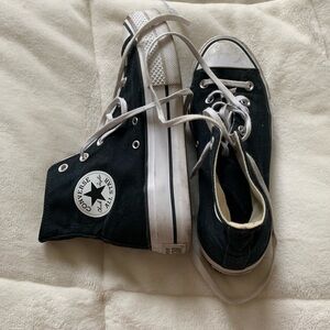 Black Womens Converse